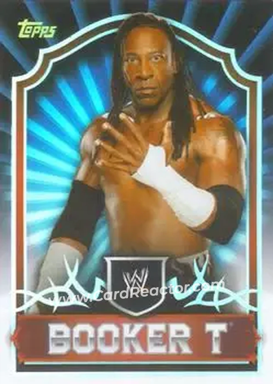 2011 Topps WWE Classic #8 - Booker T