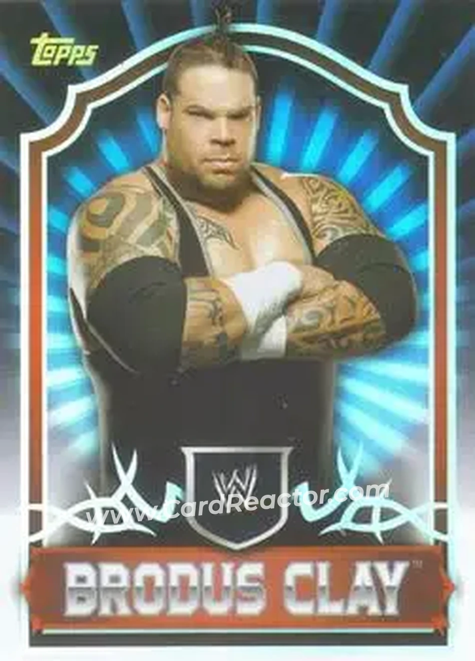 2011 Topps WWE Classic #10 - Brodus Clay