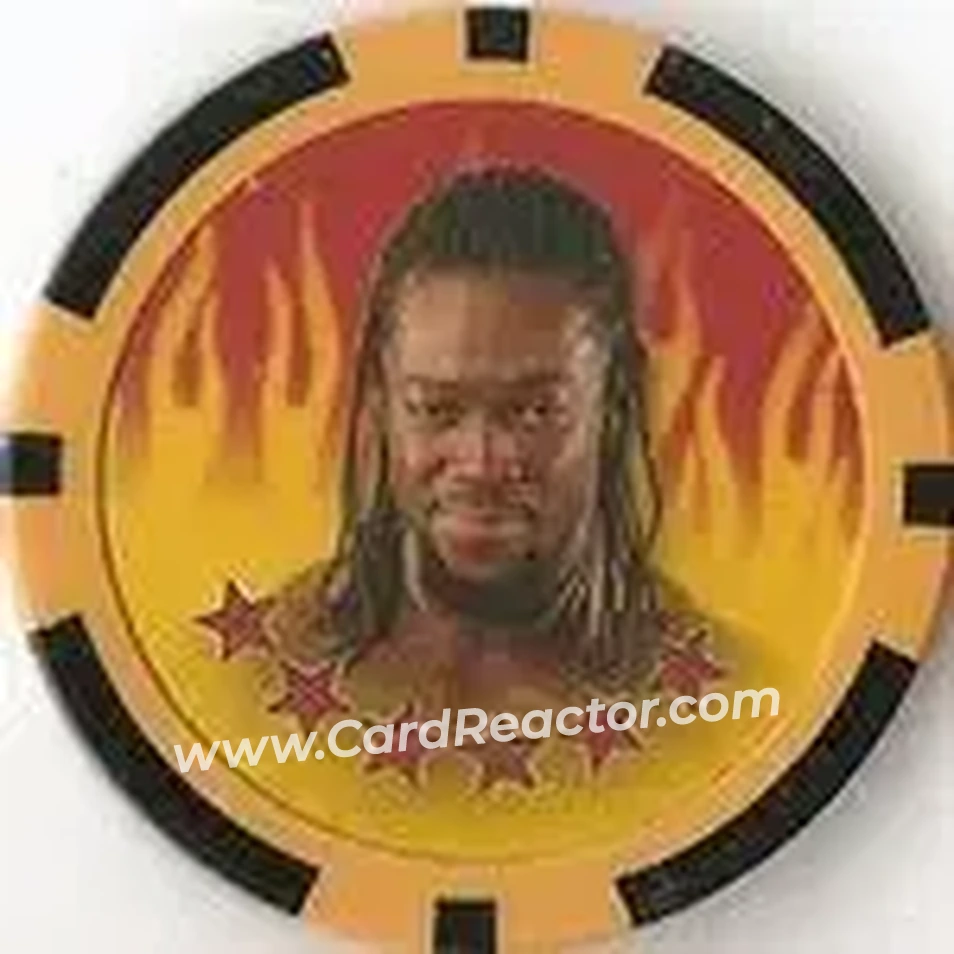 2011 Topps WWE Power Chipz #10 - Kofi Kingston