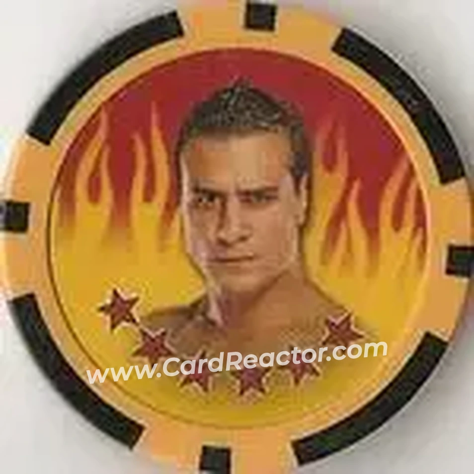 2011 Topps WWE Power Chipz #12 - Alberto Del Rio