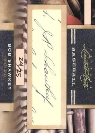 2011 Donruss Limited Cuts #37 - Bob Shawkey
