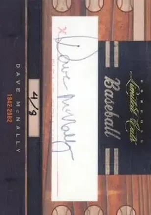 2011 Donruss Limited Cuts #78 - Dave McNally