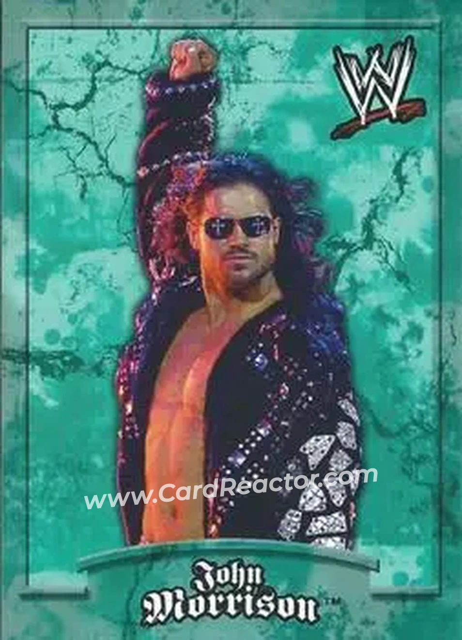 2011 Topps WWE Ringside Relic Dog Tags Inserts #5 - John Morrison