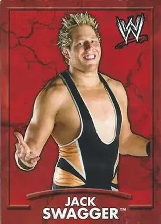 2011 Topps WWE Ringside Relic Dog Tags Inserts #18 - Jake Hager