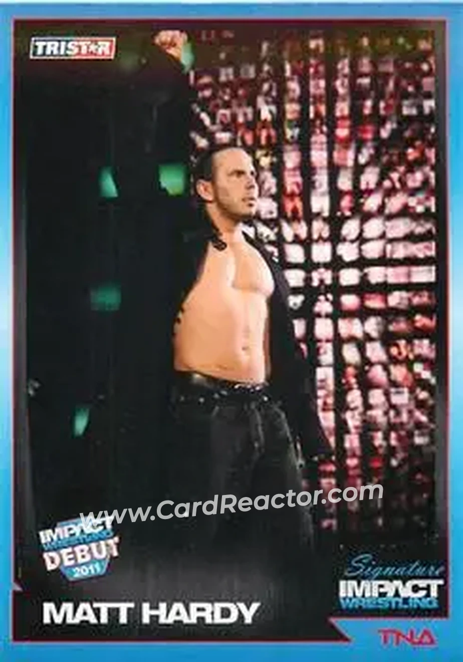 2011 TriStar Signature Impact #7 - Matt Hardy