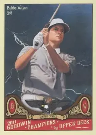 2011 Upper Deck Goodwin Champions #29b - Bubba Watson