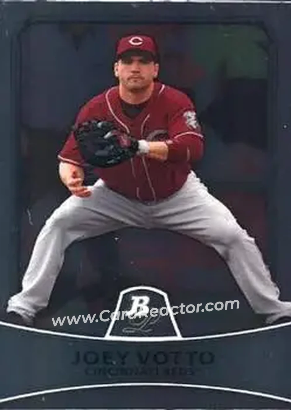 2010 Bowman Platinum #15 - Joey Votto - Cincinnati Reds