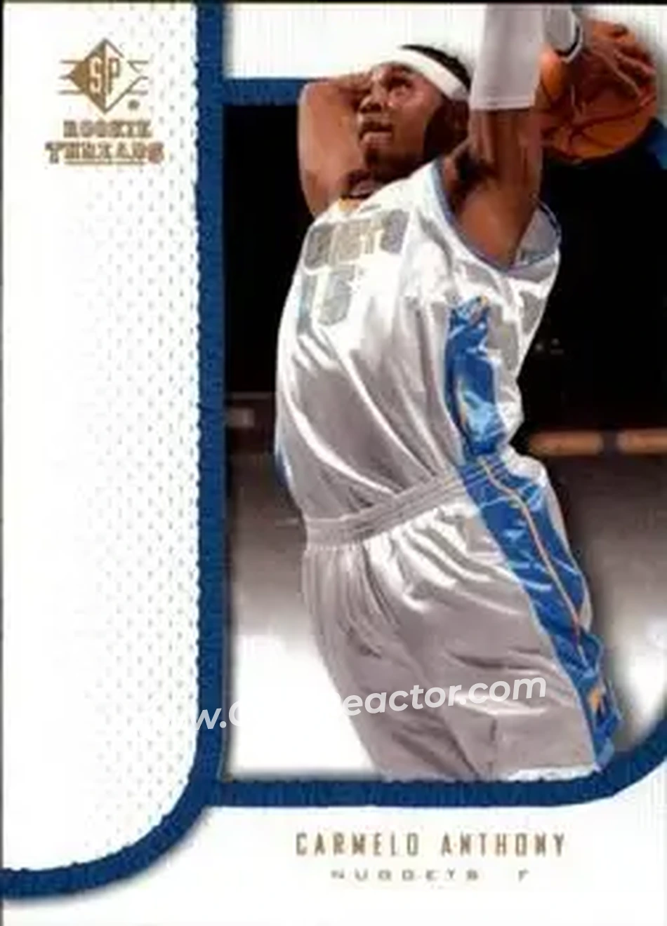 2007-08 SP Rookie Threads #8 - Carmelo Anthony - Denver Nuggets
