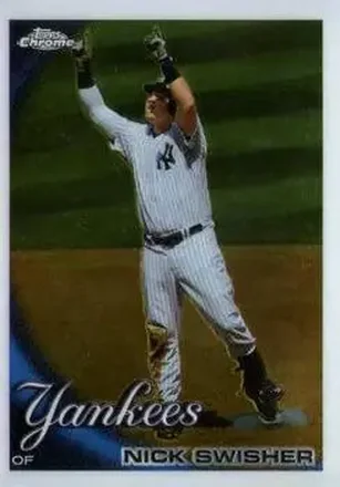 2010 Topps Chrome #23 - Nick Swisher - New York Yankees