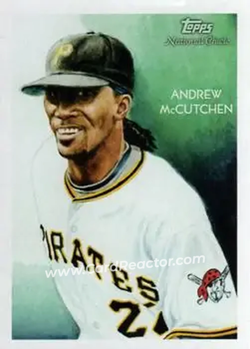 2010 Topps National Chicle #28 - Andrew McCutchen - Pittsburgh Pirates