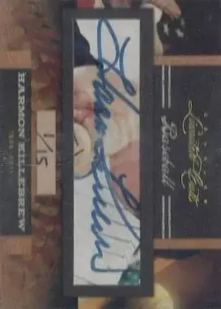 2011 Donruss Limited Cuts #2011 - Harmon Killebrew