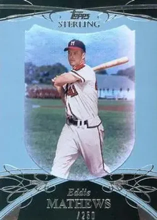 2010 Topps Sterling #25 - Ed Mathews - Milwaukee Braves