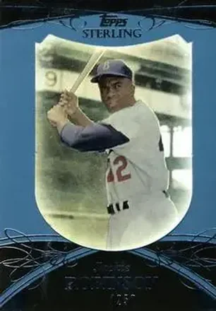 2010 Topps Sterling #42 - Jackie Robinson - Brooklyn Dodgers