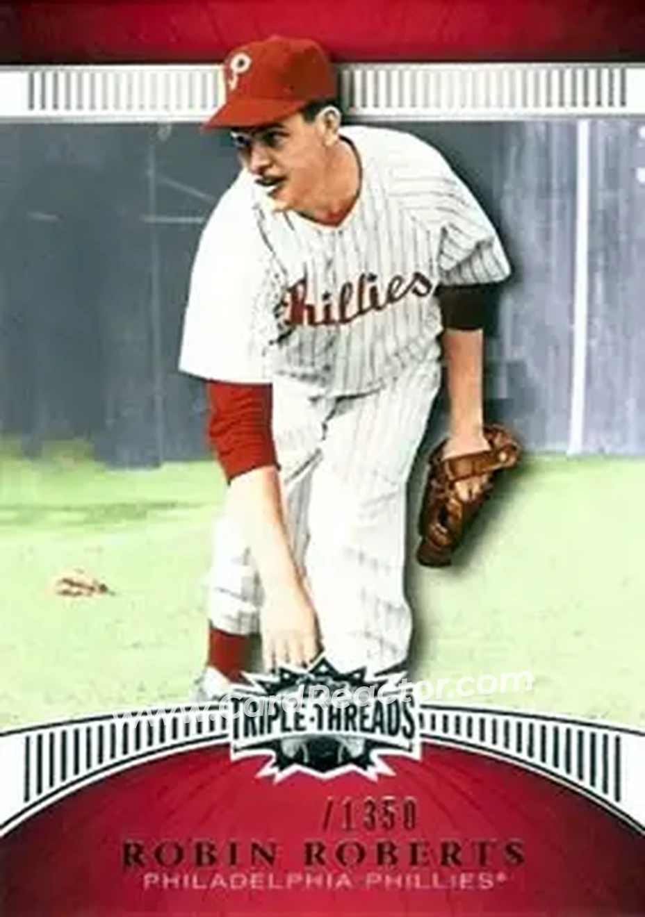 2010 Topps Triple Threads #3 - Robin Roberts - Philadelphia Phillies