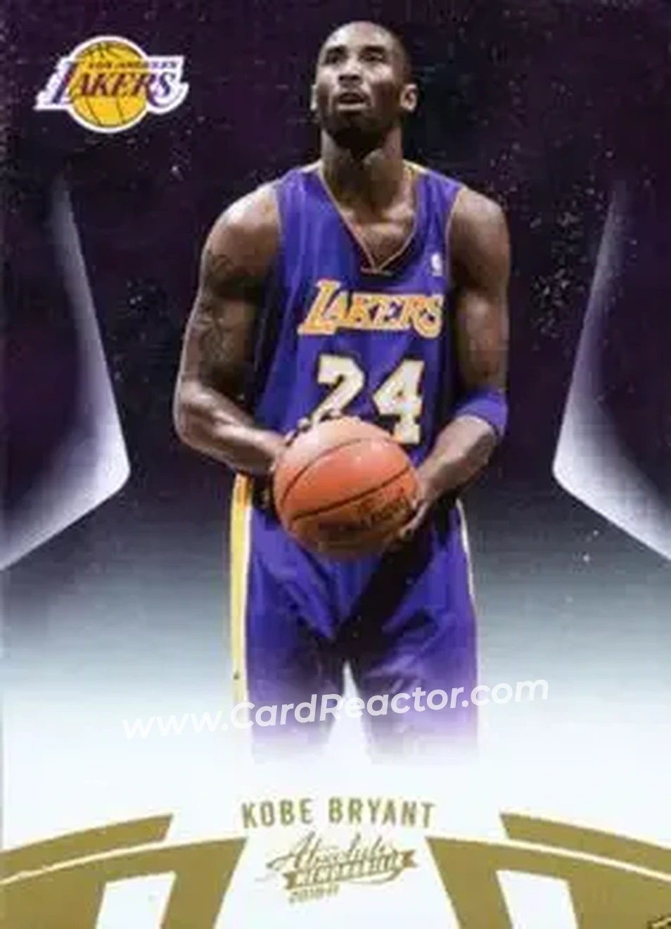 2010-11 Panini Absolute Memorabilia #5 - Kobe Bryant - Los Angeles Lakers