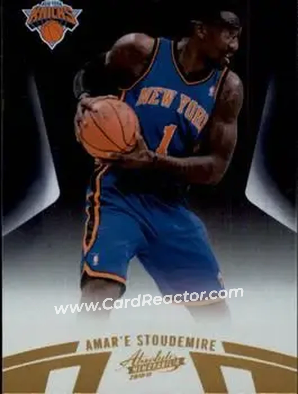 2010-11 Panini Absolute Memorabilia #11 - Amar'e Stoudemire - New York Knicks