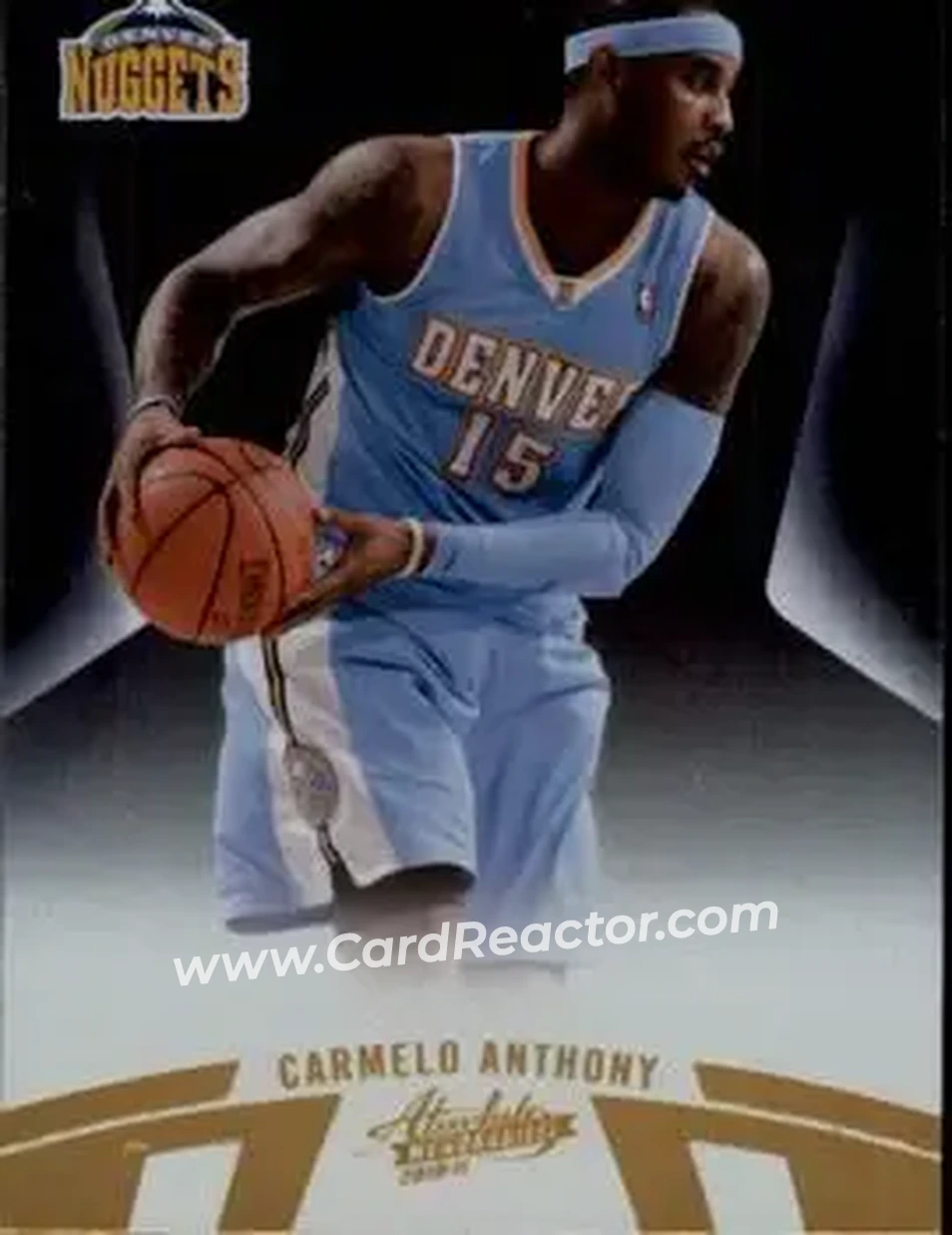2010-11 Panini Absolute Memorabilia #15 - Carmelo Anthony - Denver Nuggets