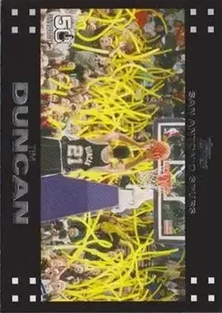 2007-08 Topps #21 - Tim Duncan - San Antonio Spurs