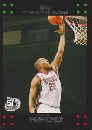 2007-08 Topps #22 - Michael Redd - Milwaukee Bucks