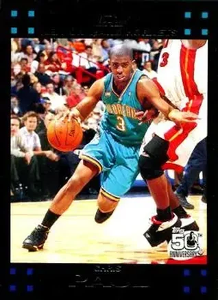2007-08 Topps #40 - Chris Paul - New Orleans Hornets