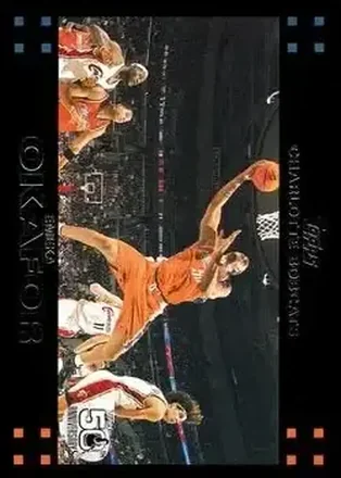 2007-08 Topps #50 - Emeka Okafor - Charlotte Bobcats