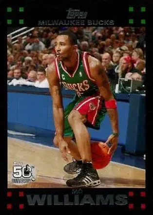 2007-08 Topps #53 - Mo Williams - Milwaukee Bucks