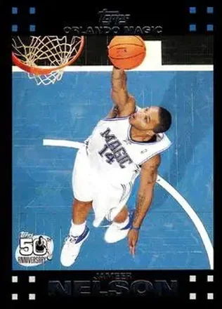 2007-08 Topps #73 - Jameer Nelson - Orlando Magic