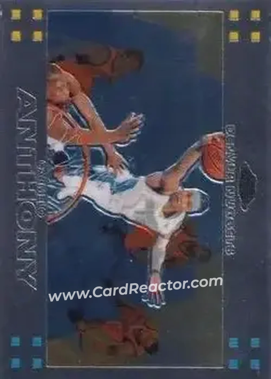 2007-08 Topps Chrome #15 - Carmelo Anthony - Denver Nuggets