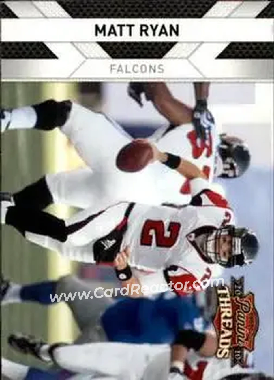 2010 Panini Threads #5 - Matt Ryan - Atlanta Falcons
