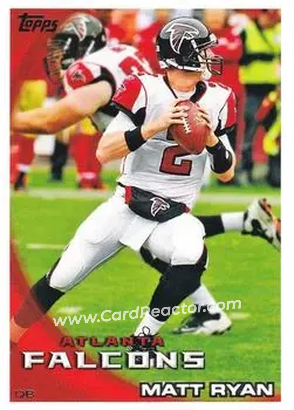 2010 Topps #22 - Matt Ryan - Atlanta Falcons