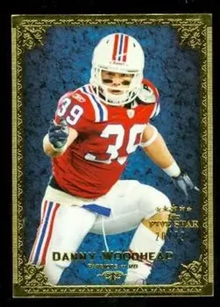 2010 Topps Five Star #28 - Danny Woodhead - New England Patriots