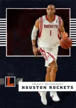 2007-08 Topps Letterman #14 - Tracy McGrady - Houston Rockets