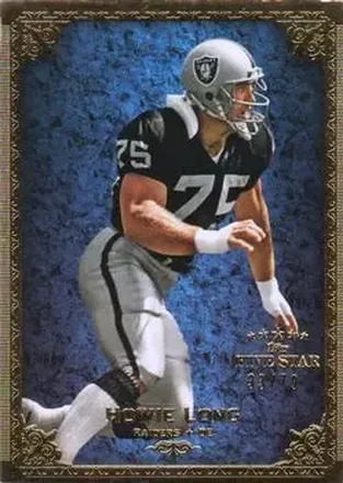 2010 Topps Five Star #85 - Howie Long - Los Angeles Raiders