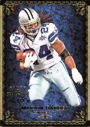 2010 Topps Five Star #94 - Marion Barber - Dallas Cowboys