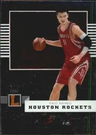 2007-08 Topps Letterman #19 - Yao Ming - Houston Rockets