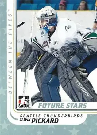 2010-11 In The Game Between The Pipes feature card