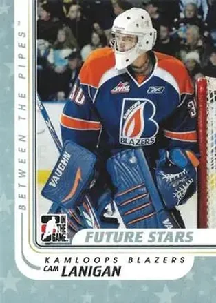2010-11 In The Game Between The Pipes #6 - Cam Lanigan - Kamloops Blazers