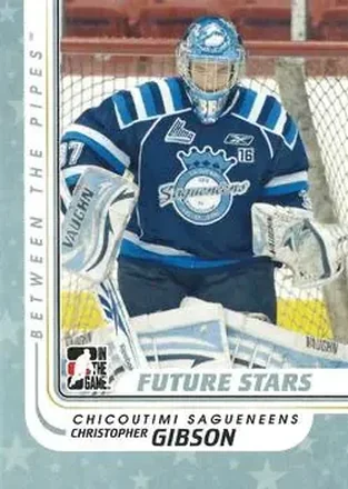 2010-11 In The Game Between The Pipes #7 - Christopher Gibson - Chicoutimi Sagueneens