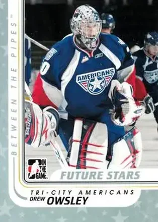 2010-11 In The Game Between The Pipes #10 - Drew Owsley - Tri-City Americans