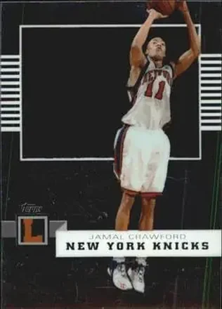 2007-08 Topps Letterman #35 - Jamal Crawford - New York Knicks