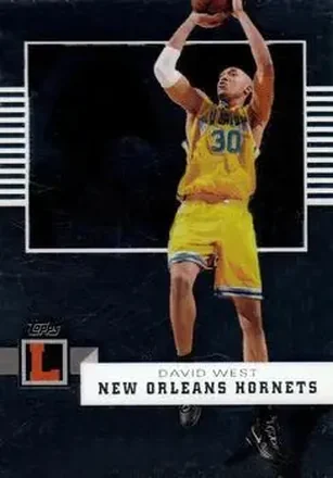 2007-08 Topps Letterman #36 - David West - New Orleans Hornets