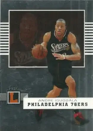 2007-08 Topps Letterman #37 - Andre Iguodala - Philadelphia 76ers