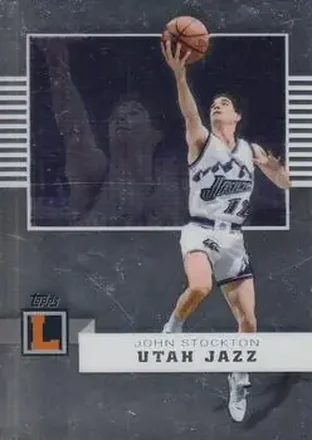 2007-08 Topps Letterman #42 - John Stockton - Utah Jazz