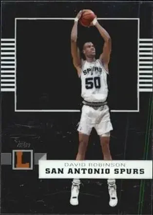 2007-08 Topps Letterman #44 - David Robinson - San Antonio Spurs