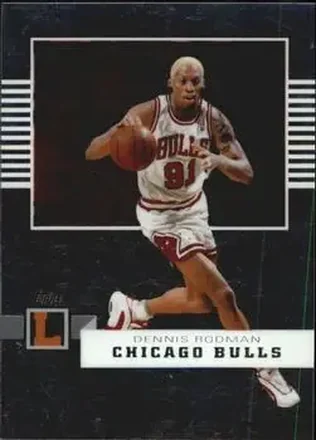 2007-08 Topps Letterman #46 - Dennis Rodman - Chicago Bulls