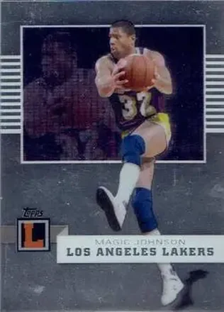 2007-08 Topps Letterman #50 - Magic Johnson - Los Angeles Lakers