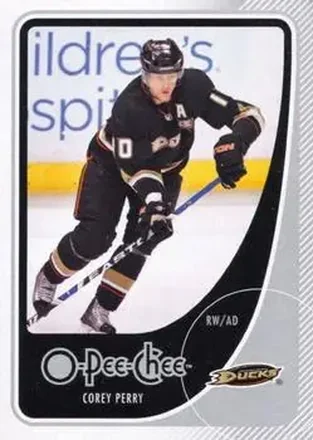 2010-11 O-Pee-Chee #1 - Corey Perry - Anaheim Ducks