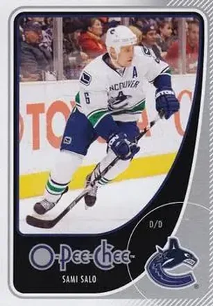 2010-11 O-Pee-Chee #3 - Sami Salo - Vancouver Canucks