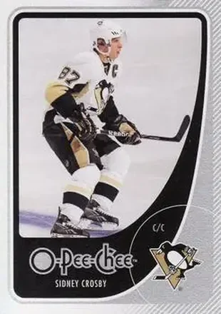2010-11 O-Pee-Chee #8 - Sidney Crosby - Pittsburgh Penguins