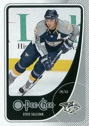 2010-11 O-Pee-Chee #13 - Steve Sullivan - Nashville Predators